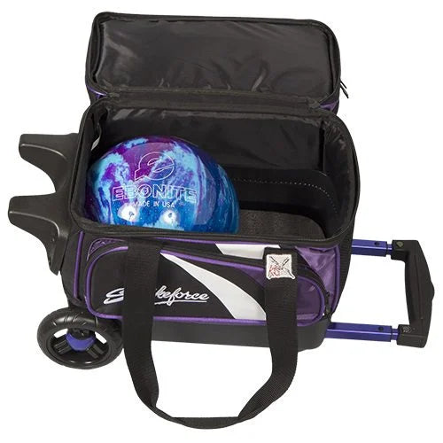 KR Cruiser 1 Ball Single Roller Black Bowling Bag