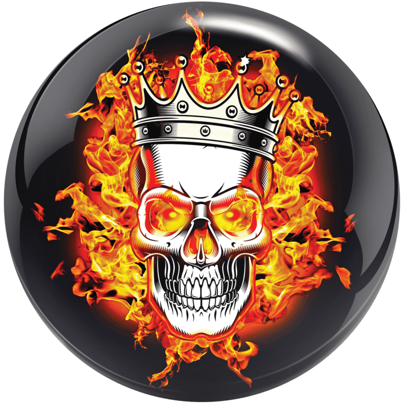 Brunswick Flaming Skull