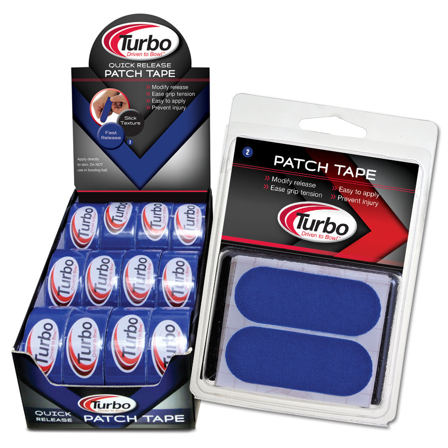Turbo Quick Release Patch Tape Blue Roll