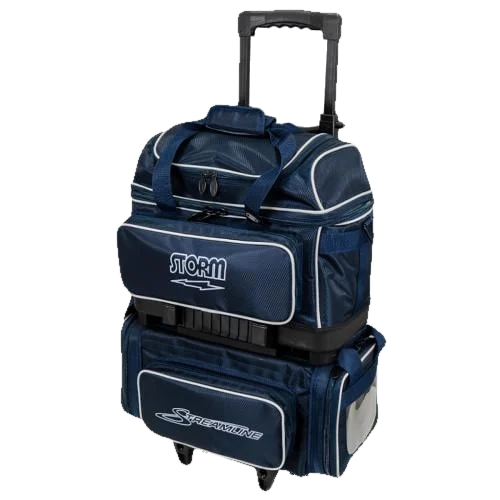 Storm Streamline 4 Ball Roller Diamond Navy Grey Bowling Bag