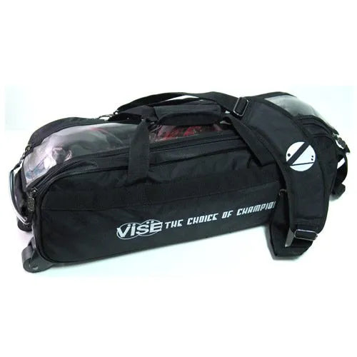 Vise 3 Ball Tote Roller Black