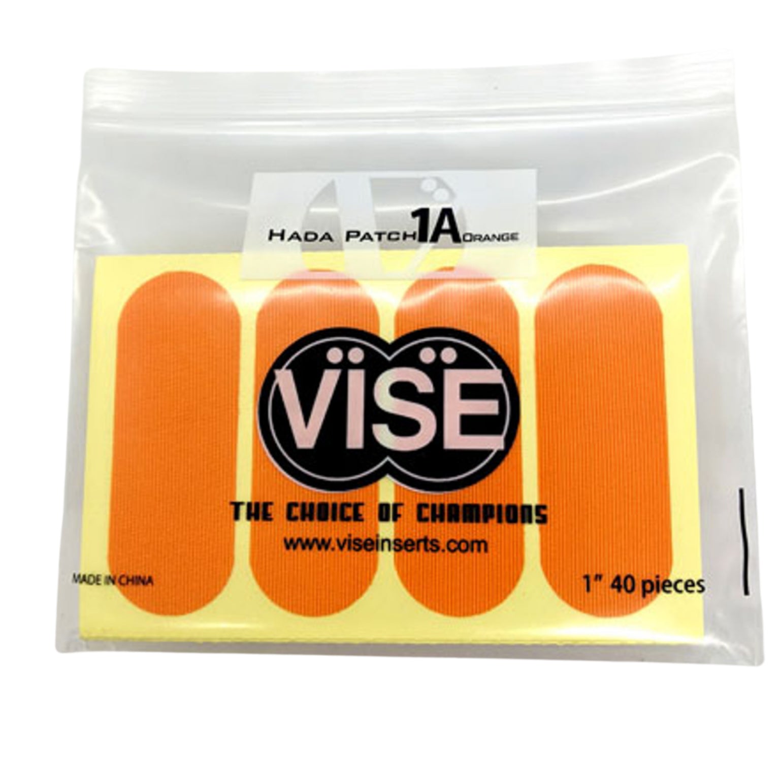 Vise Hada Patch Orange #1A - 1-inch Pkg/40 - Proformance Tape