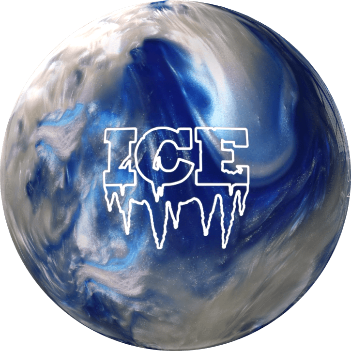 Ice Storm Ocean Blue-White