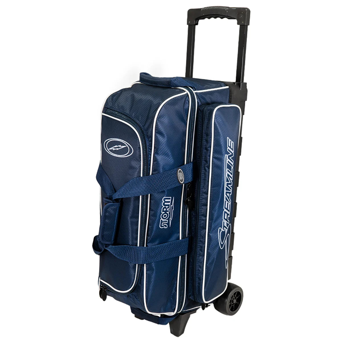 Storm Streamline 3 Ball Roller Diamond Navy Grey Bowling Bag