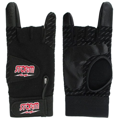 Storm Xtra Grip Wrist Support Black Right Hand Bowling Glove