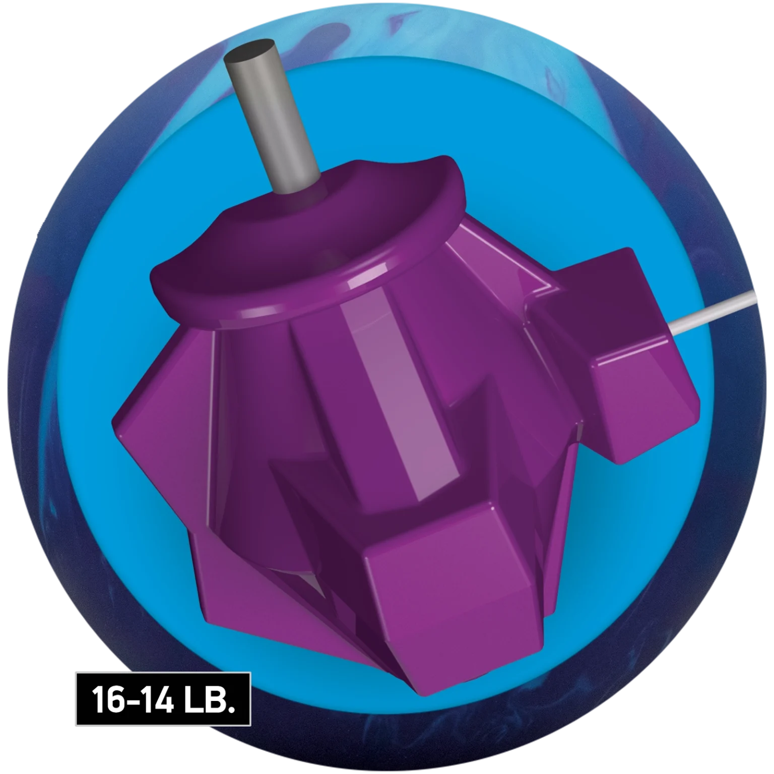 Radical Vexed Bowling Ball