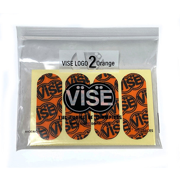 Vise Pre-Cut Logo Tape Orange #2 Medium Release 1″ – 40 Pieces (Copy)